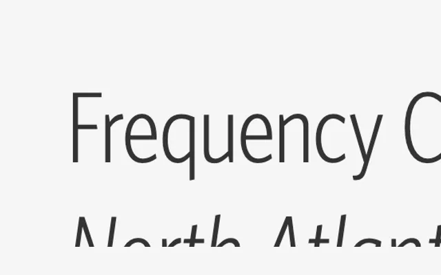Whitney Condensed specimen from Hoefler & Co