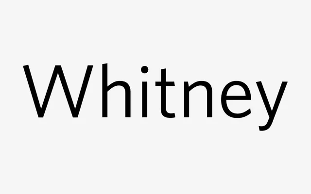 Whitney specimen from Hoefler & Co