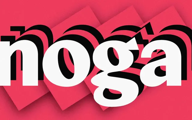 Noga specimen from Hot Type
