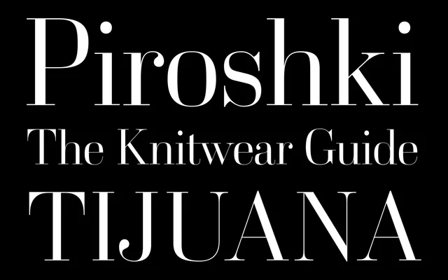 Coryn Didot specimen from House Industries