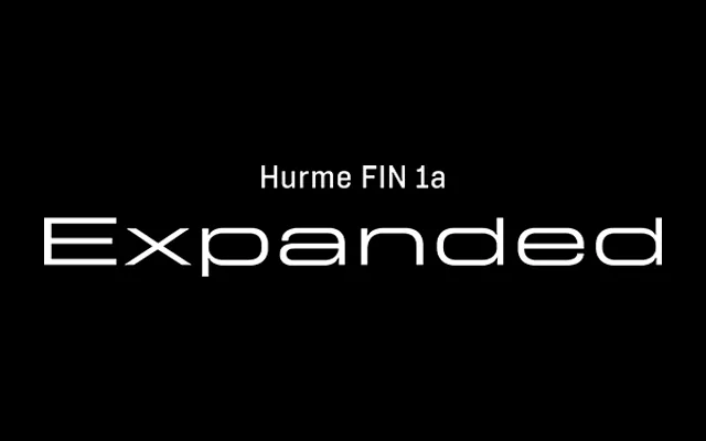 Hurme FIN 1a Expanded specimen from Hurme Design