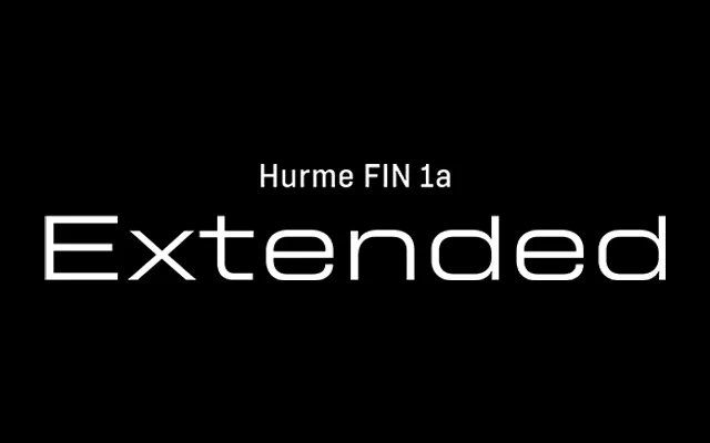 Hurme FIN 1a Extended specimen from Hurme Design