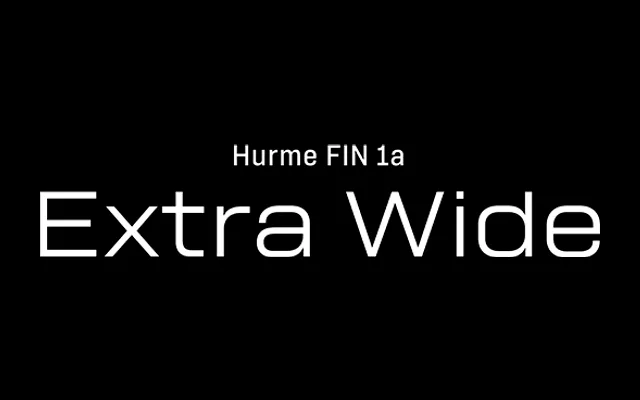 Hurme FIN 1a Extra Wide specimen from Hurme Design