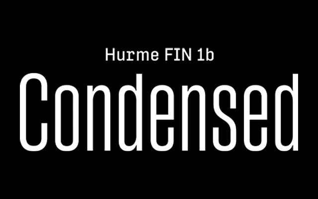 Hurme FIN 1b Condensed specimen from Hurme Design