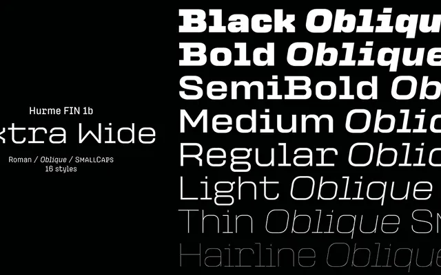 Hurme FIN 1b Extra Wide specimen from Hurme Design