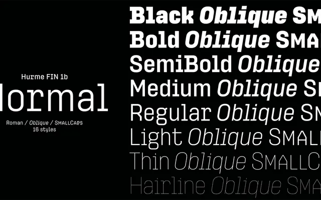 Hurme FIN 1b specimen from Hurme Design