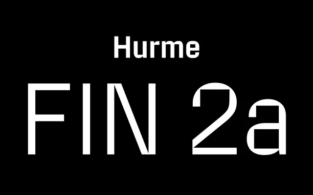 Hurme FIN 2a specimen from Hurme Design
