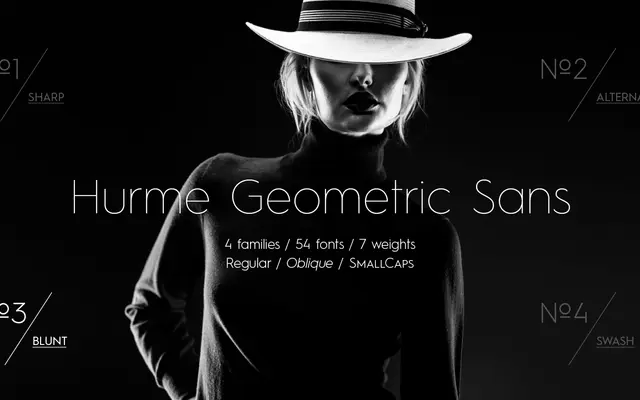 Hurme Geometric Sans №3 specimen from Hurme Design