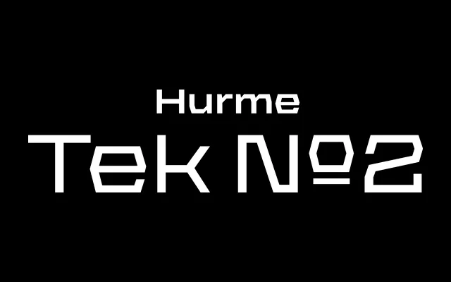 Hurme Tek №2 specimen from Hurme Design
