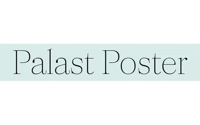Palast Poster specimen from HvD Fonts
