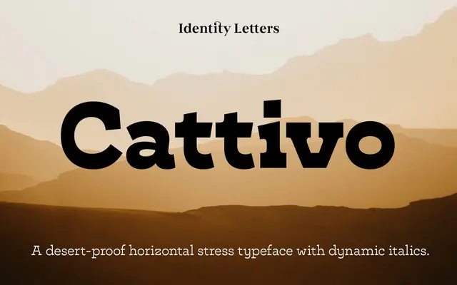 Cattivo specimen from Identity Letters