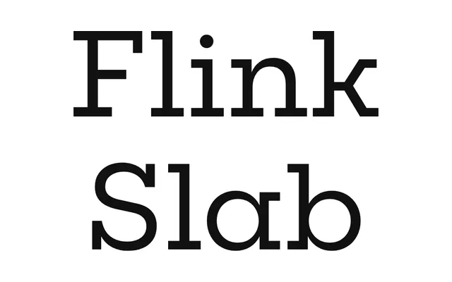 Flink Slab specimen from Identity Letters
