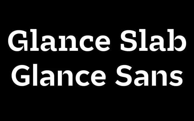 Glance Slab specimen from Identity Letters