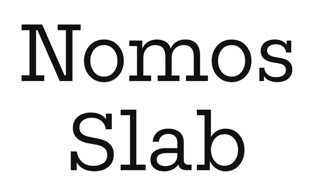 Nomos Slab specimen from Identity Letters