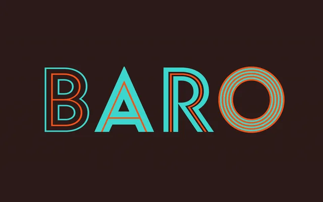 Baro specimen from Indian Type Foundry