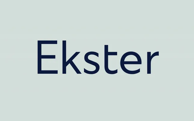 Ekster specimen from Indian Type Foundry