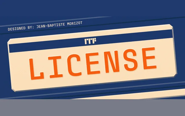 License specimen from Indian Type Foundry