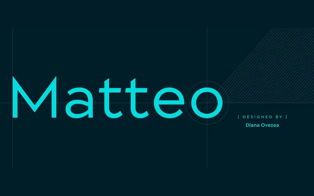 Matteo specimen from Indian Type Foundry