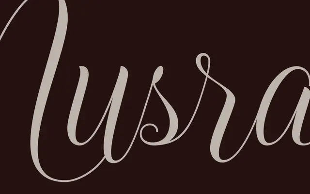 Nusrat specimen from Indian Type Foundry