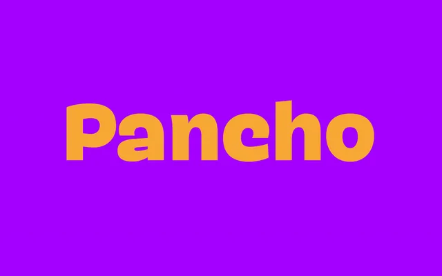 Pancho specimen from Indian Type Foundry