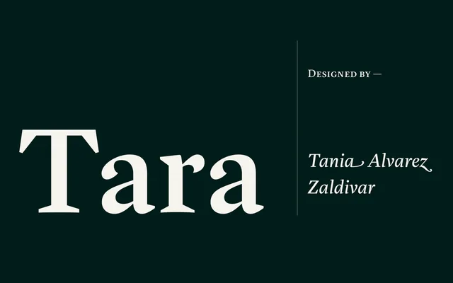 Tara specimen from Indian Type Foundry
