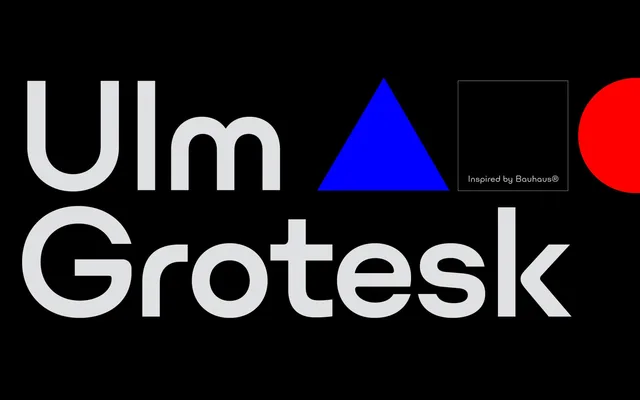Ulm Grotesk specimen from Indian Type Foundry