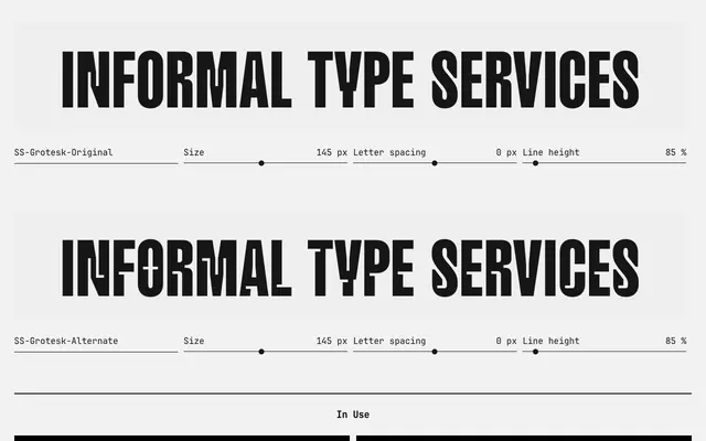 Informal Type