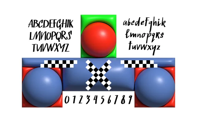 Finlek specimen from Inhouse Type