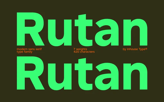 Rutan specimen from Inhouse Type