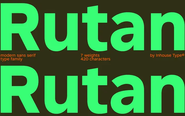 Rutan specimen from Inhouse Type