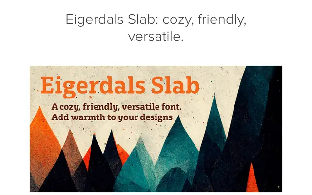 Eigerdals Slab specimen from Insignedesign