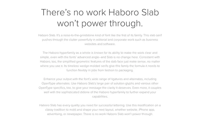 Haboro Slab specimen from Insignedesign