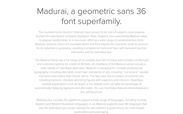 Madurai specimen from Insignedesign