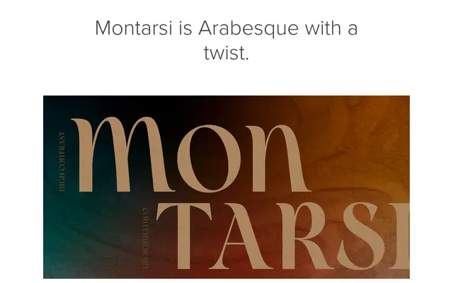 Montarsi specimen from Insignedesign