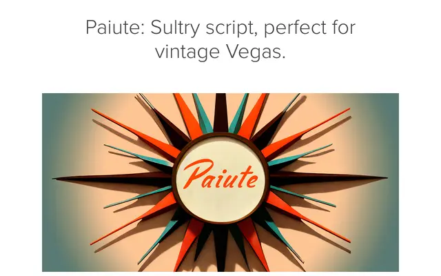 Paiute specimen from Insignedesign