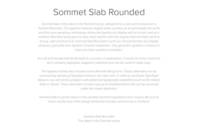 Sommet Slab Rounded specimen from Insignedesign