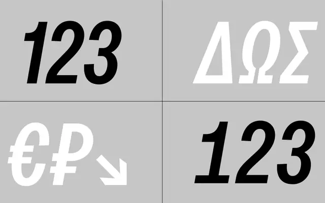 Oceanic Grotesk Condensed specimen from Interval Type
