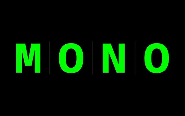 Rooftop Mono specimen from Interval Type