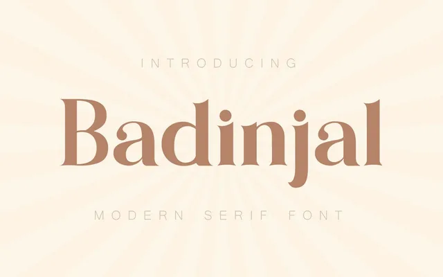 Badinjal specimen from Issam Type