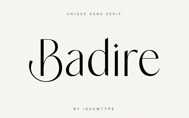 Badire specimen from Issam Type