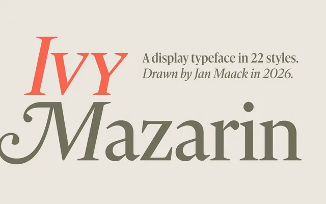 IvyMazarin specimen from Ivy Foundry