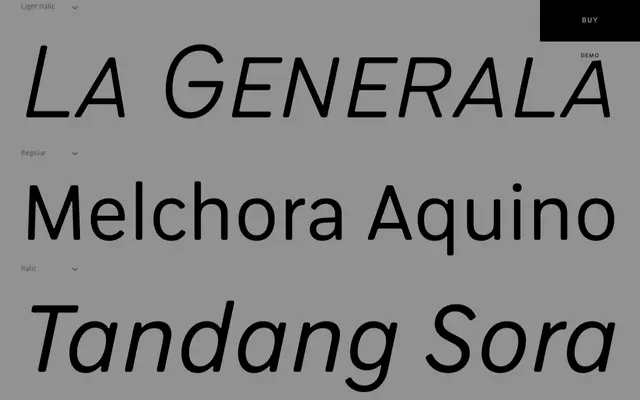 Bantayog Sans specimen from Jad Maza