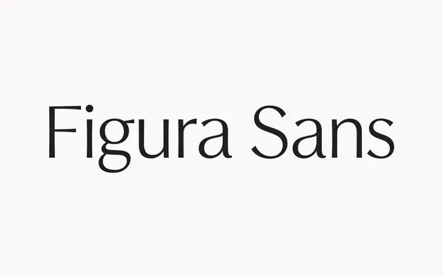 Figura Sans specimen from Jen Wagner Co.