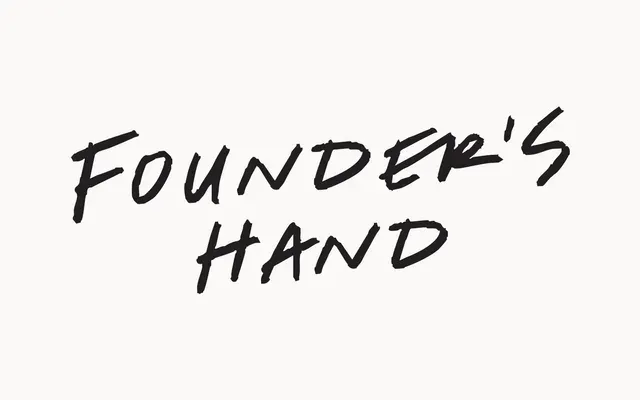Founder's Hand specimen from Jen Wagner Co.