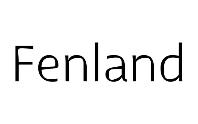 Fenland specimen from Jeremy Tankard Typography