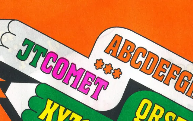 JT Comet specimen from July Type