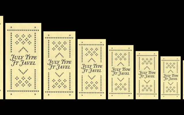 JT Javel specimen from July Type