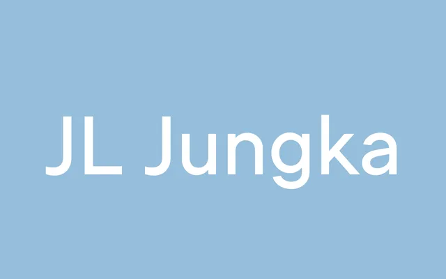 JL Jungka specimen from Jung-Lee Type Foundry