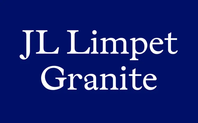 JL Limpet Granite specimen from Jung-Lee Type Foundry
