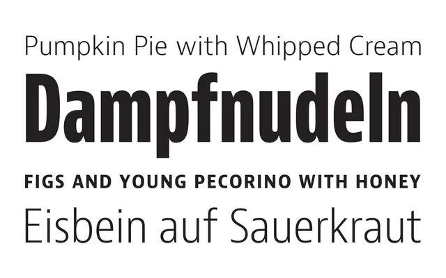 JAF Bernini Sans specimen from Just Another Foundry